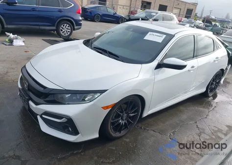 2020 Honda Civic Ex z USA, uszkodzony, nr VIN SHHFK7H68LU401290